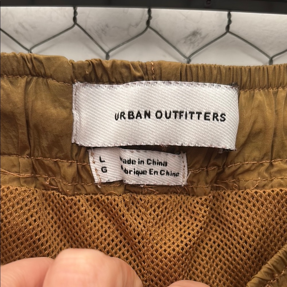 Urban Outfitters Tan Mesh Lined Pants - Picture 2 of 10